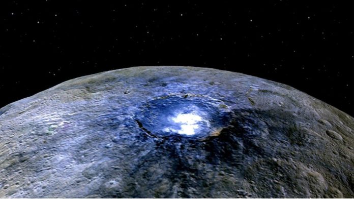 Su Cerere alte concentrazioni di carbonio