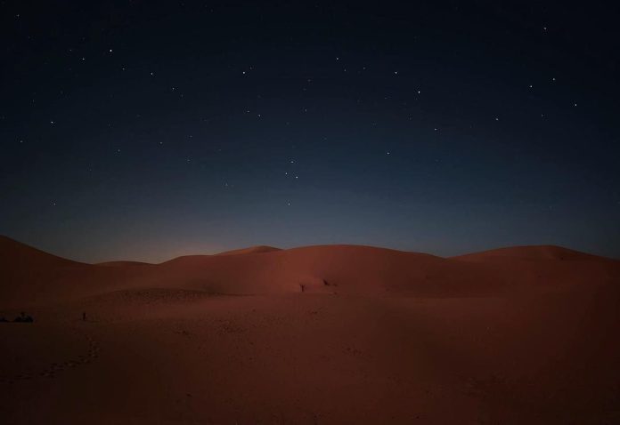 Perché il deserto è freddo durante la notte