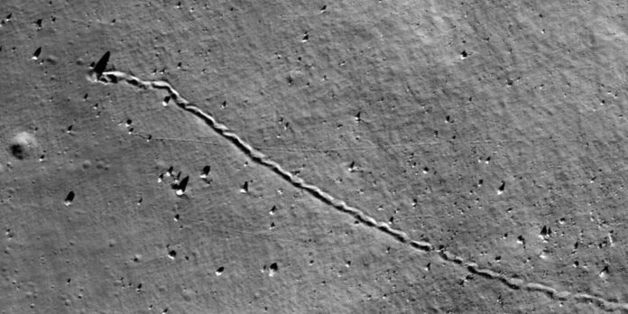 Pietre rotolanti sulla Luna