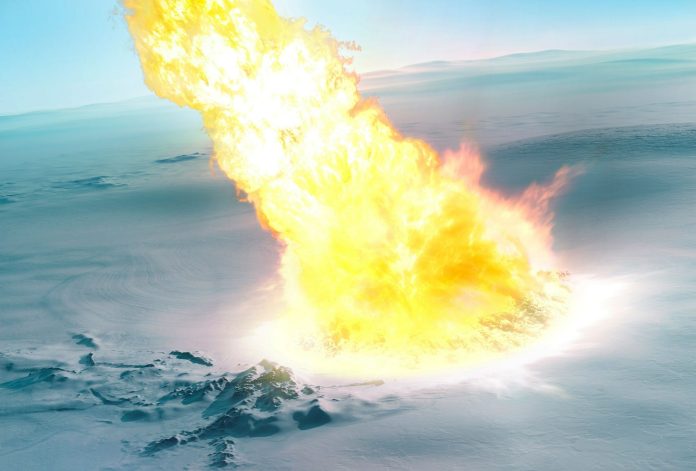 Il meteorite di 100 metri che esplose in Antartide 430.000 anni fa