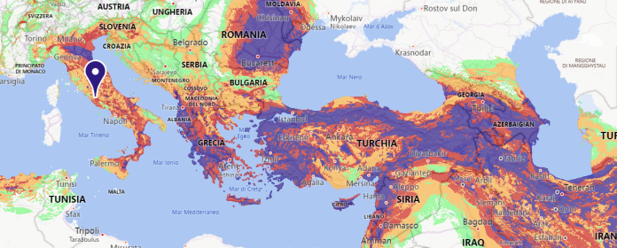 Terremoti: online la mappa del rischio sismico più completa al mondo