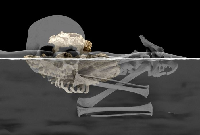 Una sepoltura che ci parla degli uomini di 78.000 anni