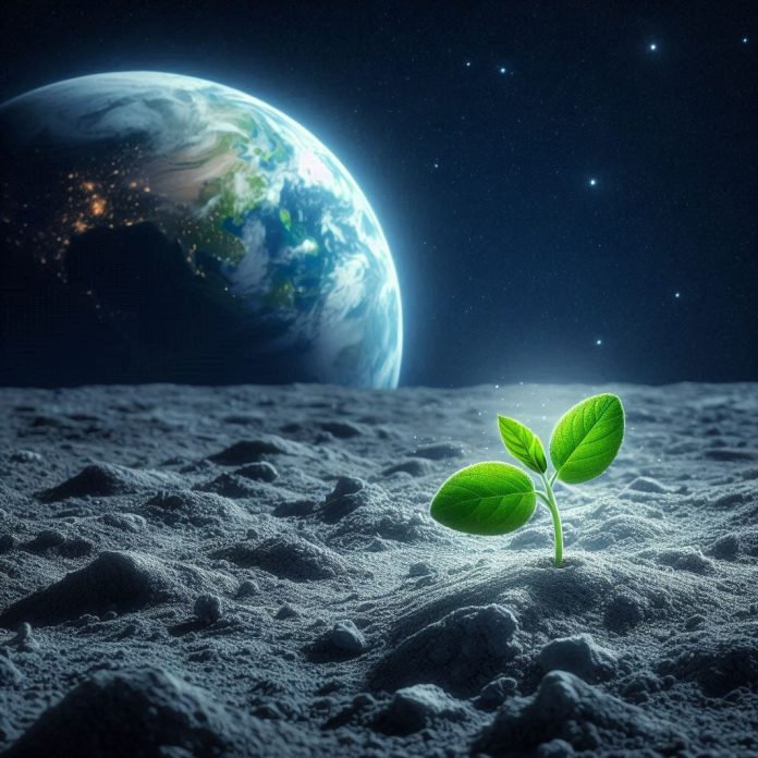 Coltivare piante nel suolo lunare: una novità nella storia umana