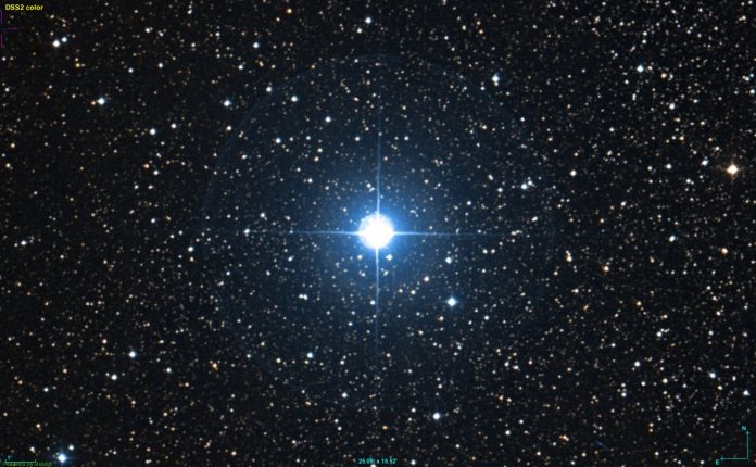 Scoperta la variazione di luminosità della stella 17 vulpeculae