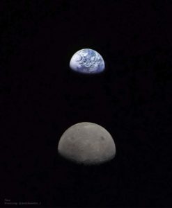 Orion si prepara per l'ultimo flyby della Luna e ci regala un'altra splendida immagine 1 Orion si prepara per l'ultimo flyby della Luna e ci regala un'altra splendida immagine