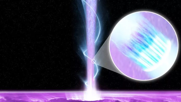 Osservato un blazar altamente energetico verso la Terra