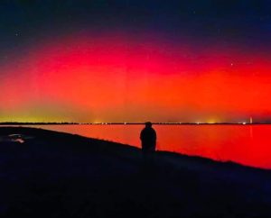 Osservata l'aurora boreale in Italia 1 Aurora Po