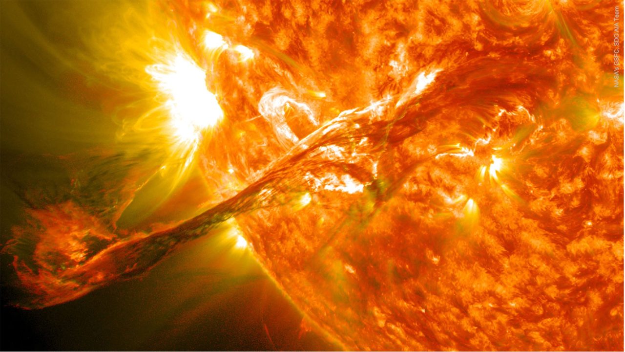Il sole ha emesso un'eruzione di classe X