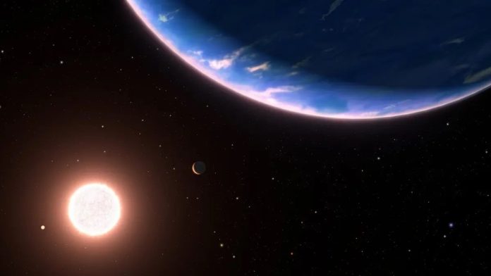 Trovato vapore acqueo su un piccolo esopianeta, esopianeti