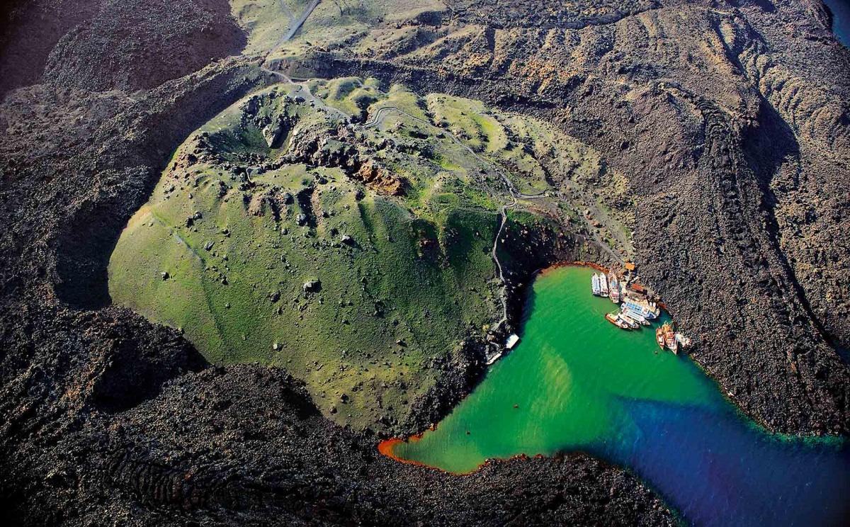 Vulcano di Santorini: scoperta eruzione di 520.000 anni fa 15 volte più potente di quella del Tonga 1 Santorini