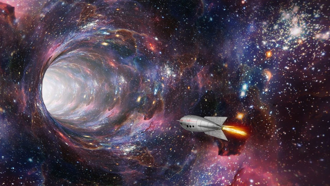 Wormhole: i portali nascosti 1 Un wormhole può essere visualizzato come un tunnel con due estremità in punti separati nello spaziotempo