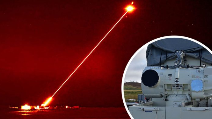 DragonFire, la nuova arma laser anti-droni