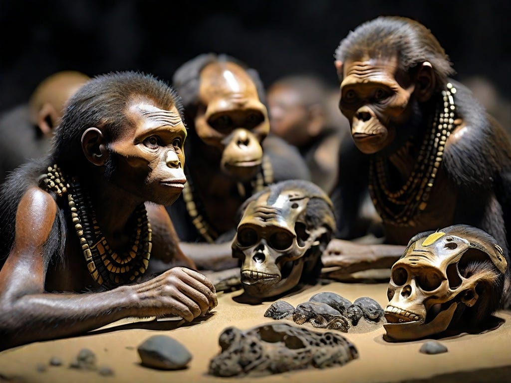 Homo naledi: un nuovo studio mette in discussione le teorie precedenti 1 Uno recente recente studio ha sfidato precedenti affermazioni secondo cui l’Homo naledi, una specie risalente a 335-241.000 anni fa, ha seppellito deliberatamente i propri defunti e ha creato arte rupestre nella Rising Star Cave