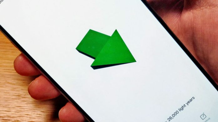 Una bussola virtuale per I-phone che punta il centro della nostra galassia