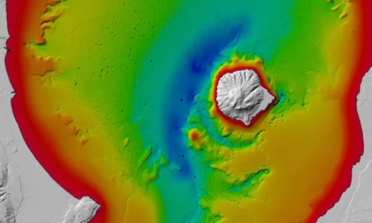 Lago Rotorua: rilevata un'anomalia magnetica 1 Mappa del Lago Rotorua. (Credito immagine: istituto di scienze geologiche e nucleari Limited (GNS Science))