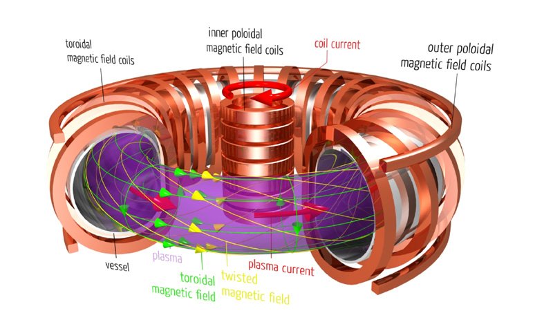 tokamak scheme