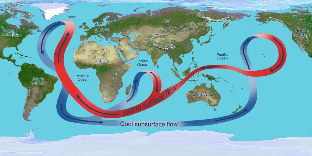 Le correnti oceaniche guidano il rapido scioglimento del ghiaccio in Antartide 3 Le correnti oceaniche dinamiche e l'impatto sul clima globale