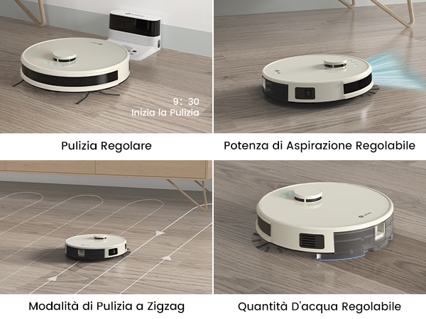 LEFANT Robot Aspirapolvere Lavapavimenti: in offerta al 55% di sconto 2 LEFANT Robot Aspirapolvere Lavapavimenti