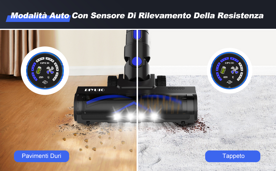 Diyuto aspirapolvere senza fili: in offerta al 59% di sconto! 2 Diyuto Aspirapolvere Senza Fili