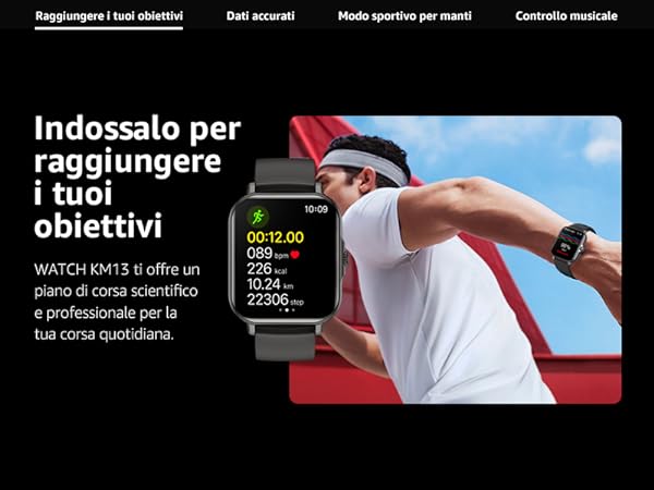 AcclaFit smartwatch: in offerta al 70% di sconto! 2 AcclaFit smartwatch