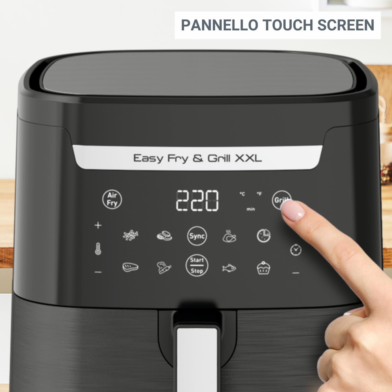 Moulinex Easy Fry e Grill XXL Friggitrice ad Aria: 31% di sconto e spedizione gratuita! 4 Moulinex Easy Fry & Grill XXL Friggitrice ad Aria