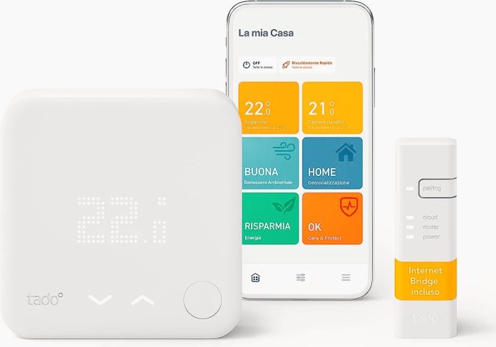 Tado termostato Intelligente Cablato V3+: 55% di sconto e spedizione gratuita!