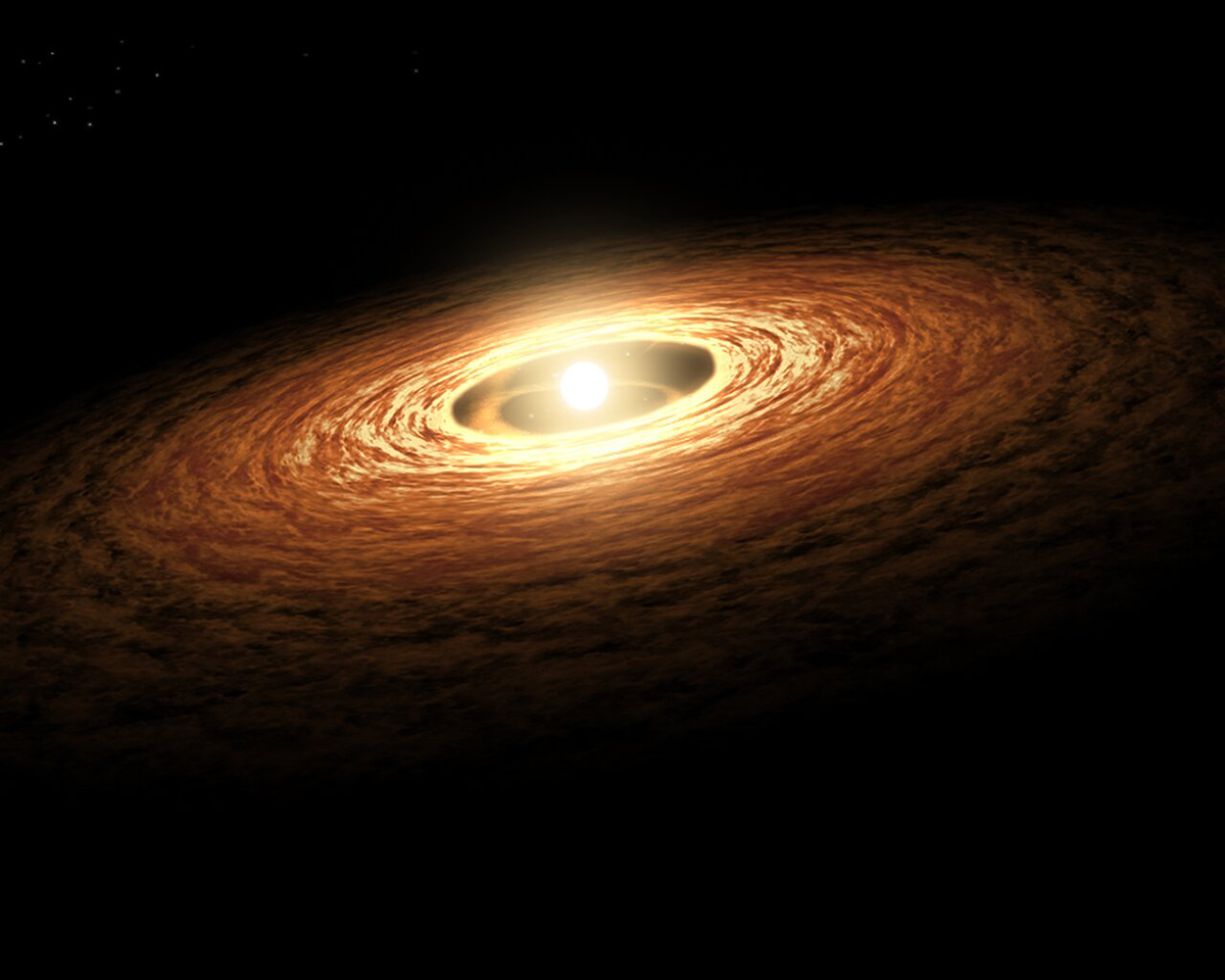 Scoperta ISO-ChaI 147, una giovane stella circondata da un disco di carbonio 1 ISO-ChaI 147