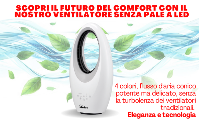 ARDES AR5BL1 Ventilatore Senza Pale