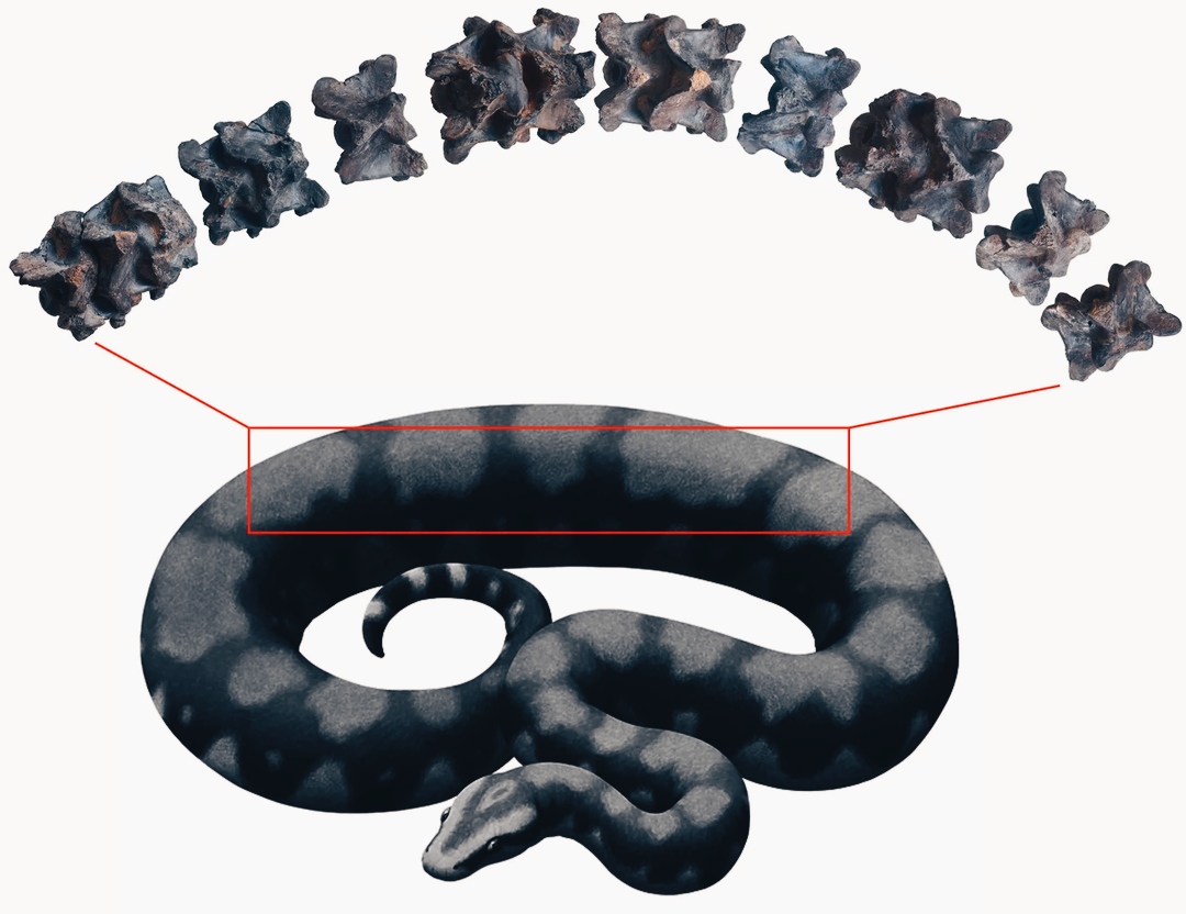 Trovato fossile di Vasuki Indicus, un serpente lungo oltre 15 metri 2 Vasuki Indicus