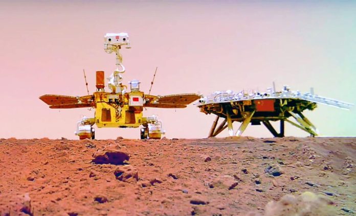 Mars Zhurong e l'oceano marziano: scoperta un'antica costa