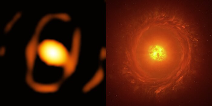 Gli astronomi scattano la prima foto ravvicinata di una stella al di fuori della nostra galassia 1 eso2417b