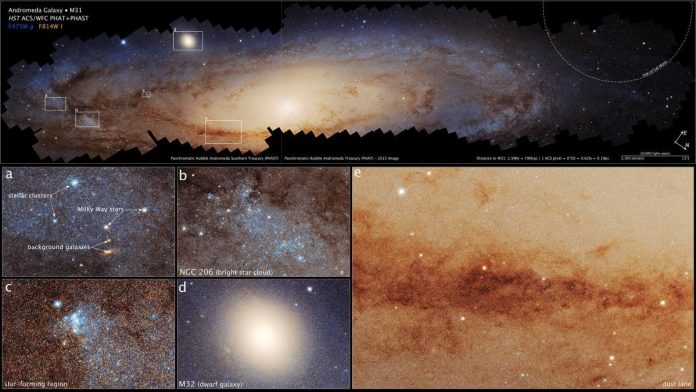 Galassia di Andromeda: un nuovo capitolo nella storia dell'astronomia grazie ad Hubble