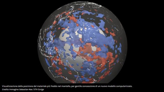 Anomalie inspiegabili trovate nel mantello terrestre sotto l'oceano Pacifico