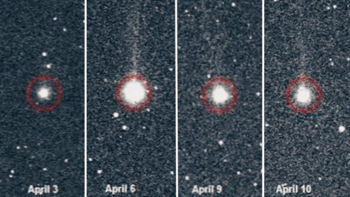 Cometa c/2025 f2 (SWAN): un 