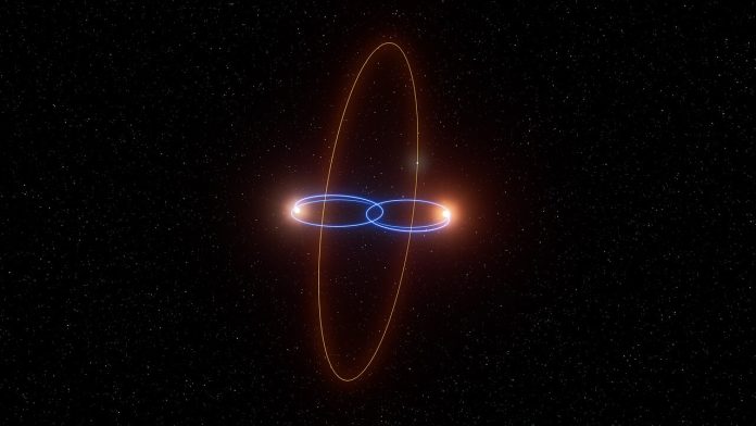 Sorpresa! Gli astronomi trovano un pianeta su un'orbita perpendicolare intorno a una coppia di stelle