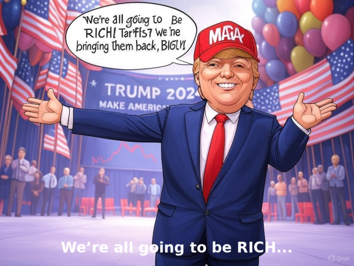 Il “Liberation Day” di Trump scatena il panico in borsa: miliardari si buttano dalle crypto