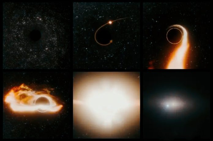 Space Jaws: il buco nero vagante che divora stelle a 600 milioni di anni luce