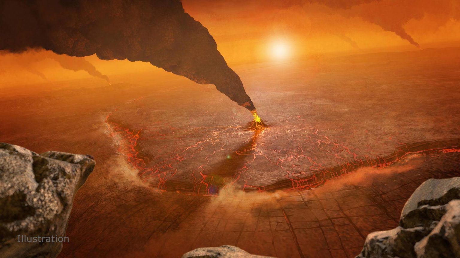 Venere potrebbe essere ancora geologicamente attiva 1 Venere potrebbe essere ancora geologicamente attiva