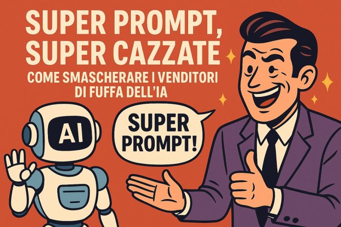 Super Prompt, Super Cazzate: come smascherare i venditori di fuffa dell’IA