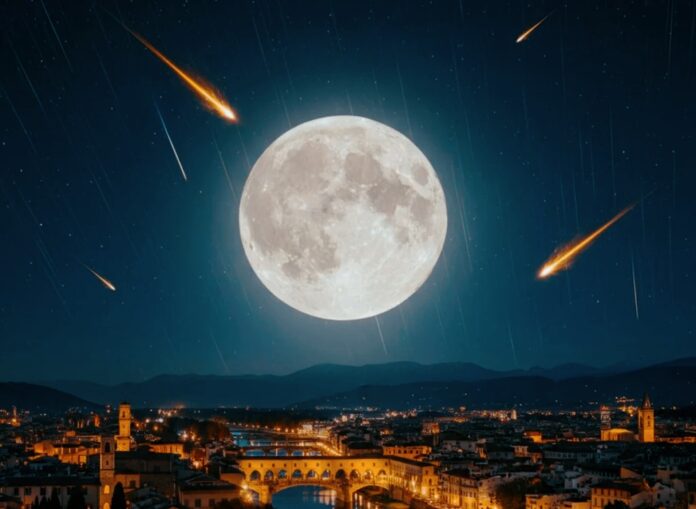 Lo sciame delle Tauridi si è schiantato sulla superficie lunare?