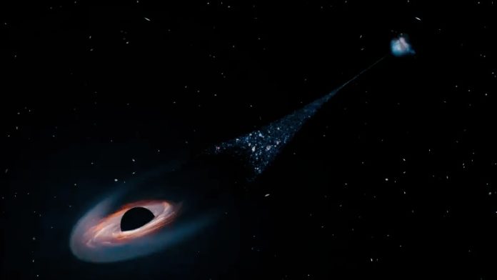 Buco nero supermassiccio in fuga: trovata la prova che sfida la gravità