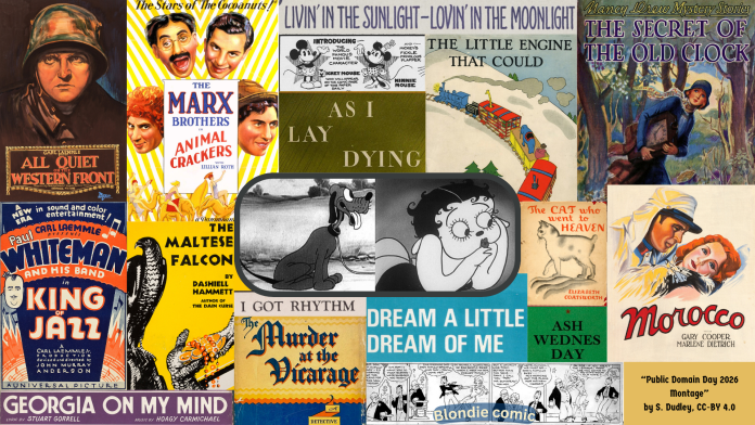 Public Domain Day 2026: la cultura del 1930 diventa libera