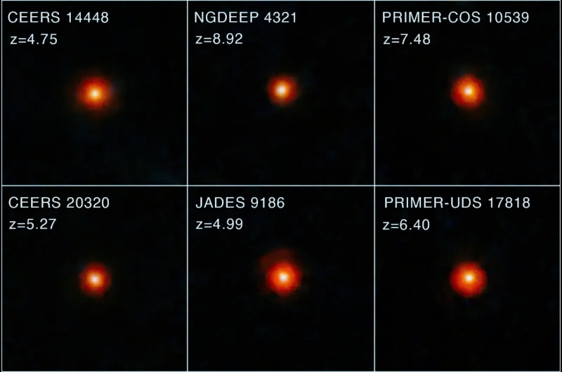 Little Red Dots: svelato il mistero dei primi giganti dell'Universo