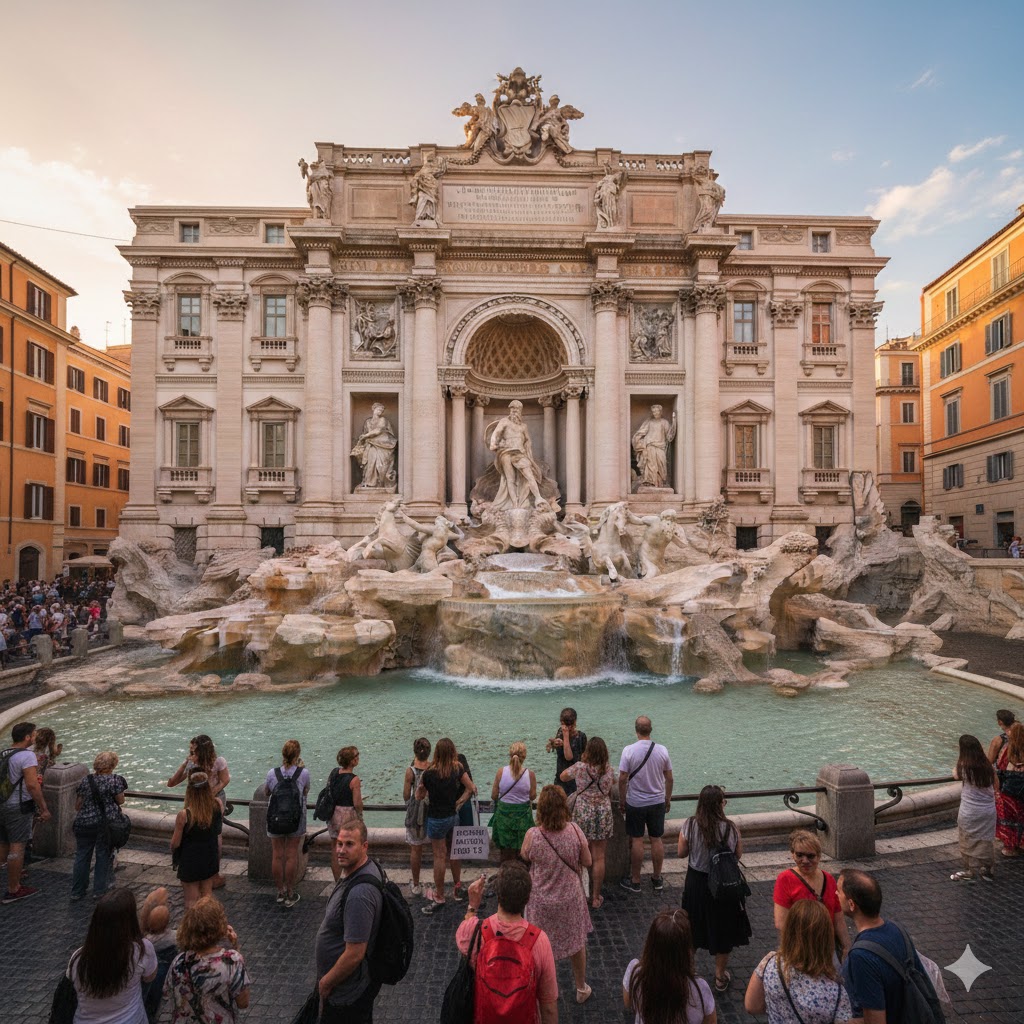 Fontana di Trevi: un ticket di 2 euro per proteggere il patrimonio monumentale
