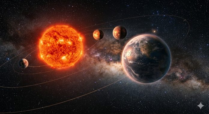 GJ 887: Il nuovo sistema solare a un passo da noi