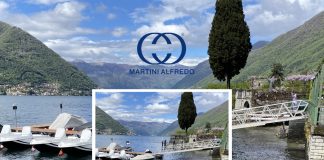 Pontili galleggianti sul Lago di Como: nuova installazione a Faggeto Lario Pontili galleggianti sul Lago di Como: nuova installazione a Faggeto Lario
