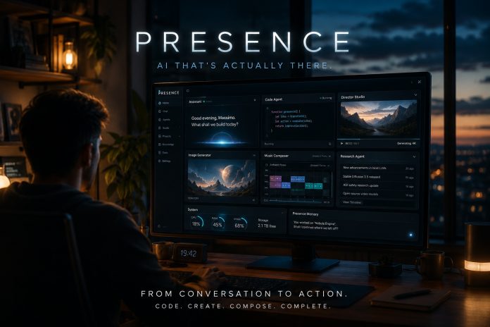 Presence: l’intelligenza artificiale locale evolve verso sistemi persistenti e collaborativi