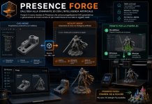 Presence Forge: dall’idea alla stampante 3D con l’intelligenza artificiale Presence Forge: dall'idea alla stampante 3D con l'intelligenza artificiale