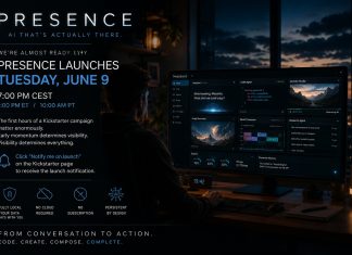 Presence launches Tuesday Presence launches Tuesday